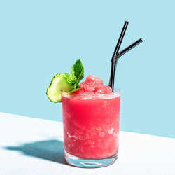 Maszyna do slushu - 2x 12 litrów - czarno - srebrna