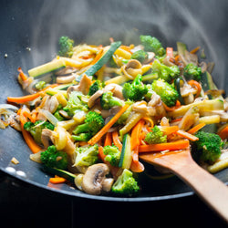 Wok indukcyjny - 3,5kW - 1 pole - Ø460mm - z patelnią wok w komplecie