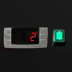 Stół chłodniczy PREMIUM - 900x700 mm - 2 drzwi