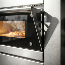 Elektryczny piec przelotowy do pizzy - 1,21 x 1,72 m - w tym podstawa