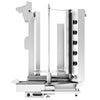Robot do kebaba – gazowy – maks. 120 kg – z 5 palnikami – z systemem krojenia