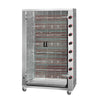 Elektryczny grill do kurczaków – 38,4 kW – z 8 rożnami, mieszczącymi do 48 kurczaków