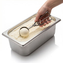 Porcjoner do lodów - Ø 50mm - stal chromowo - niklowa