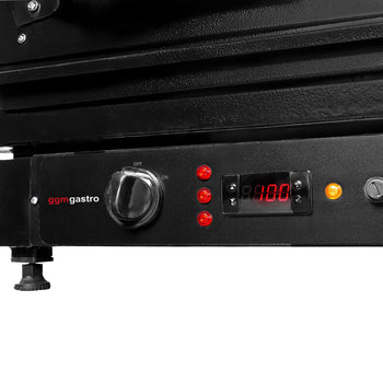 Elektryczny piec do ziemniaków Kumpir - cyfrowy - 3kW - z 2 szufladami - Prime Gastro