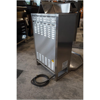 Elektryczny grill do gyro/kebaba - 3 palniki - maks. 40 kg - Prime Gastro