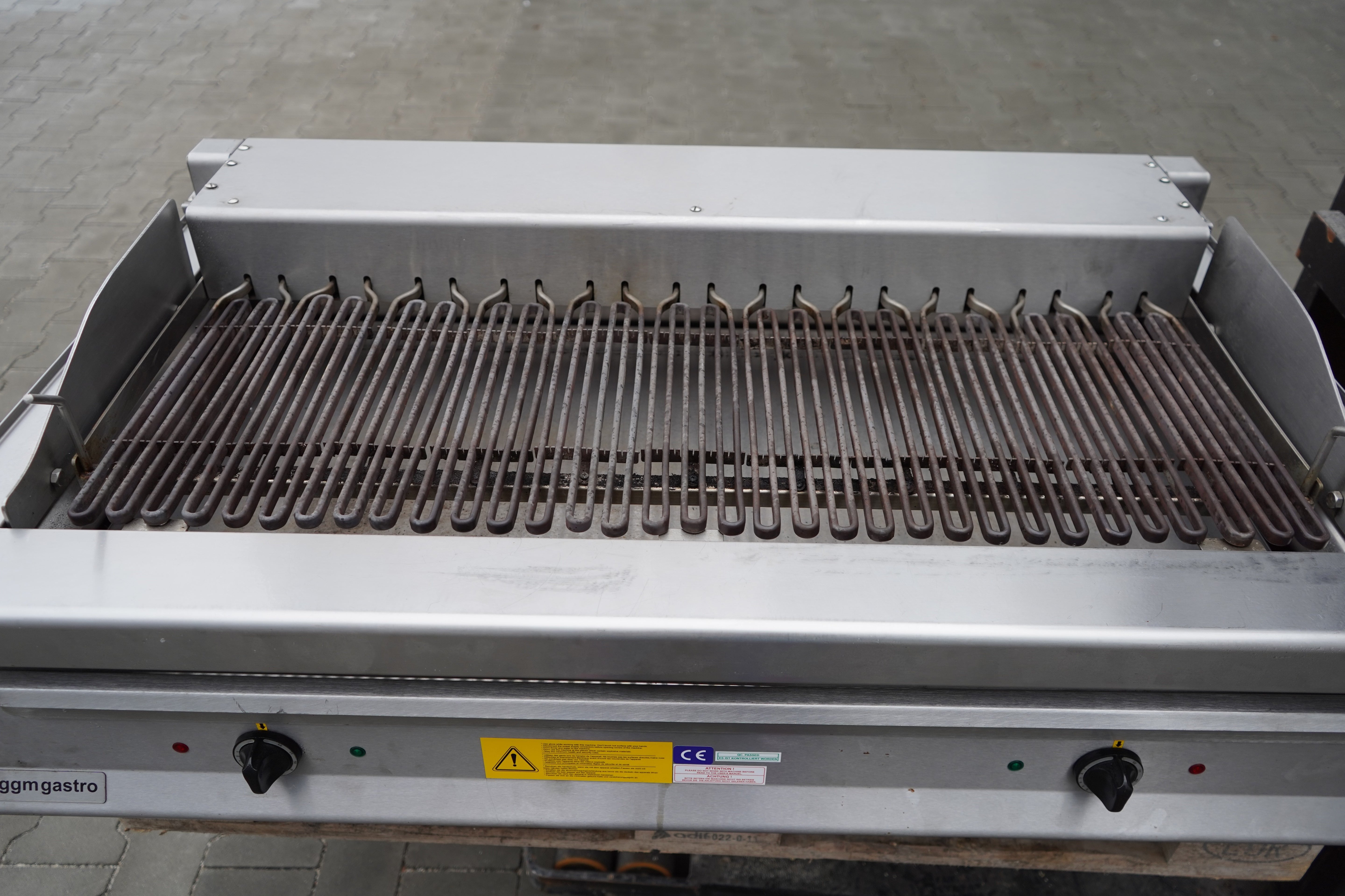 Electric water grill - 13.75 kW