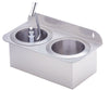 Płuczka do gałkownic – 430 x 225 x 211 mm – z wbudowanym regulatorem strumienia wody