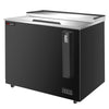 Commercial Top Loading Bottle Cooler - Black - 152L