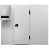 Commercial Walk-In Freezer Room - 1800x1800mm - 4,30m³ (4300L) - incl. Integral Freezer Unit & Strip Curtains