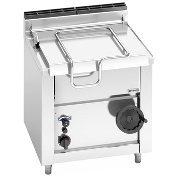 Gazowa patelnia przechylna do smażenia - 60 litrów - 14,5 kW - Prime Gastro