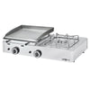 Commercial Gas Griddle - 6.3kW - Smooth Plate - Cooking area: 383x395mm