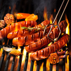 Grill na węgiel drzewny - 0,8 m