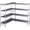 Aluminium Base Shelf - 1611x360mm - Load capacity: 600kg