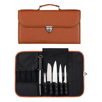 Knife Set with Carry Case - 6 Piece