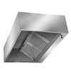 Okap skrzyniowy – 1600 mm – z silnikiem, regulatorem, filtrami i lampą