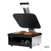 Commercial Contact Grill - Heavy Duty Panini Press - 2.2kW - plates: smooth top & bottom - grill area: 350x330mm