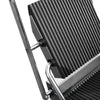 Grill kontaktowy do hamburgerów – powierzchnia grillowa: 230 x 230 mm – 2,2 kW – z ryflowaną płytą górną i dolną