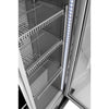 Chłodziarka konferencyjna – 565 mm – 75 L – od 0 do +6 °C – z 1 drzwiami szklanymi skrzydłowymi i oświetleniem LED