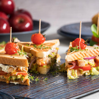 (6 sztuk) Miska - LOOPS - Melamina - 1 litr - Ø 185 mm - Niebieski - Prime Gastro