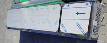 Nadstawna witryna chłodnicza Premium PLUS - 1976x413mm - 8x GN 1/3 - Prime Gastro