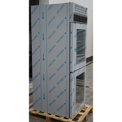 Chłodziarka ze stali nierdzewnej PREMIUM - GN 2/1 - 700 litrów - z 2 szklanymi półdrzwiami