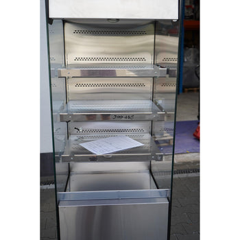 Regał chłodniczy - 0,55 x 0,59 m - z 3 półkami - Prime Gastro
