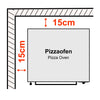 Elektryczny piec do pizzy Power – 9+9 x 34 cm – manualna obsługa