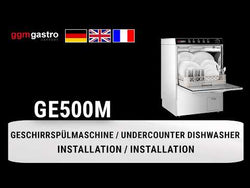 Dishwasher - Touch - 3.55 kW - with detergent, rinse aid - &amp; drain pump