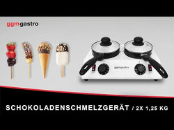 Temperówka do czekolady - 2x 1,25kg - 80W
