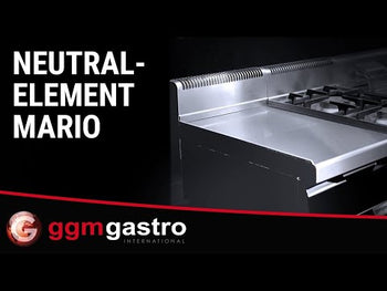 Element neutralny - 400 mm - z szufladą - 1x GN 1/1 lub 2x GN 1/2 - Prime Gastro