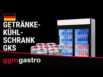 Chłodziarka do napojów - 880 litrów - z 2 szklanymi drzwiami & wyświetlaczem reklamowym - Prime Gastro