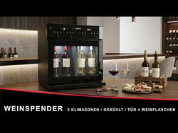 Dyspenser do wina – 2 strefy – chłodzony – 4 butelki