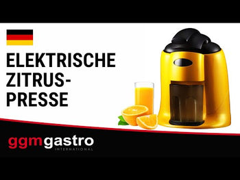 Elektryczna wyciskarka do cytrusów - 570 W - srebrna (podwójna) - Prime Gastro