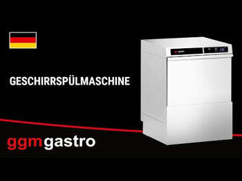 Zmywarka do szkła - cyfrowa - 3,30 kW - z detergentem, nabłyszczaczem & pompą spustową - Prime Gastro