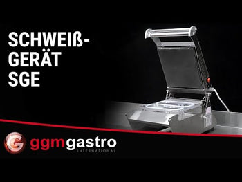 Zgrzewarka do misek – 1 kW – powierzchnia zgrzewania: 270 x 250 mm