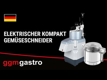 Elektryczna kompaktowa krajalnica do warzyw - 735 W - włącznie z 4 tarczami do krojenia/tarcia i przystawką do krojenia - Prime Gastro