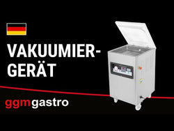 Pakowarka próżniowa komorowa - 20m³/h - 900W - Sterowanie cyfrowe - Stacjonarna
