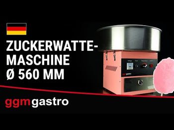 Maszyna do waty cukrowej - Ø 520 mm - 950 W - czarna - Prime Gastro