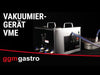 Pakowarka próżniowa – 10 m³/h – 400 W – do pojemników GN