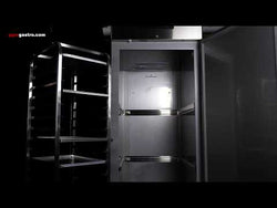 Roll-In Chiller Stainless steel PREMIUM - GN 2/1 - 700L - with 1 door - For GN 2/1 trolley
