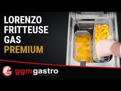 Frytkownica gazowa – 8 litrów – 6,6 kW