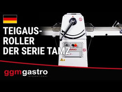 Wałkownica do ciast piekarniczego - urzędzenie stacjonarne - 750 W - przenośnik taśmowy 2800 mm - Prime Gastro