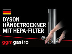 (2 sztuki) DYSON | AIRBLADE 9kJ – suszarka do rąk z czujnikiem i filtrem HEPA – szczotkowana stal nierdzewna