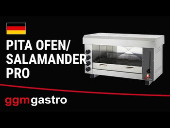Gazowy piekarnik do pity / salamander gastronomiczny PRO - 13 kW - Prime Gastro