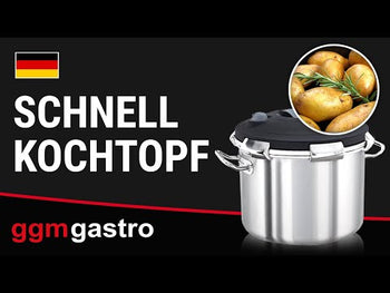 Szybkowar - Ø 320 mm - wysokość 300 mm - włącznie z pokrywą - Prime Gastro