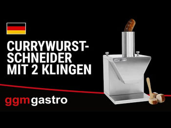 Krajalnica do kiełbas curry 0,26 x 0,22 m / 2 ostrza - Prime Gastro