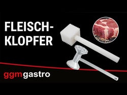 Meat tenderizer - aluminum - 285 mm