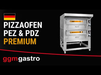 Elektryczny piec do pizzy - 9+9x 33cm - Manualny - Prime Gastro