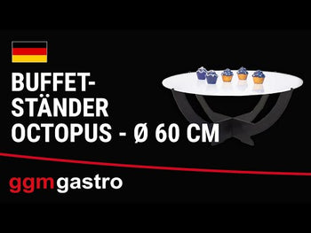 Stojak bufetowy Octopus - Ø 600 mm - Biały - Prime Gastro
