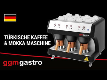 Ekspres do kawy po turecku- & mokka DUO - 1,4 kW - Prime Gastro